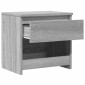 vidaXL Κομοδίνο Γκρι Sonoma 40 x 30 x 39 εκ. από Επεξεργασμένο Ξύλο