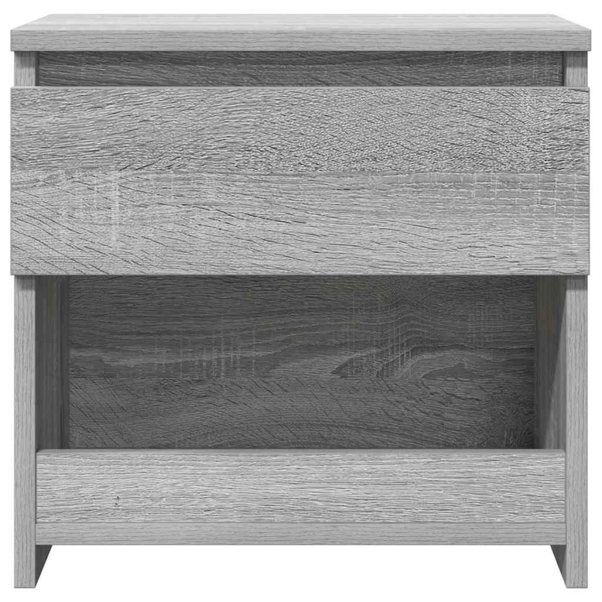 vidaXL Κομοδίνα 2 τεμ. Γκρι Sonoma 40x30x39 εκ. από Επεξεργασμένο Ξύλο
