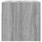 vidaXL Έπιπλο Τηλεόρασης Επιτοίχιο Γκρι Sonoma 30,5 x 30 x 30 εκ.