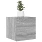 vidaXL Έπιπλο Τηλεόρασης Επιτοίχιο Γκρι Sonoma 30,5 x 30 x 30 εκ.