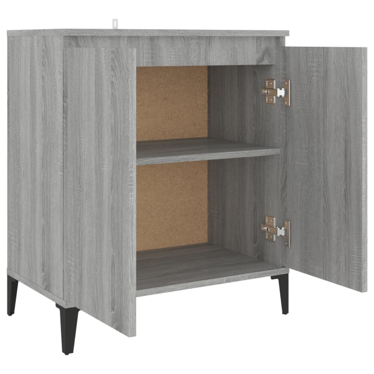 vidaXL Ντουλάπι Γκρι Sonoma 60 x 35 x 70 εκ. από Επεξεργασμένο Ξύλο