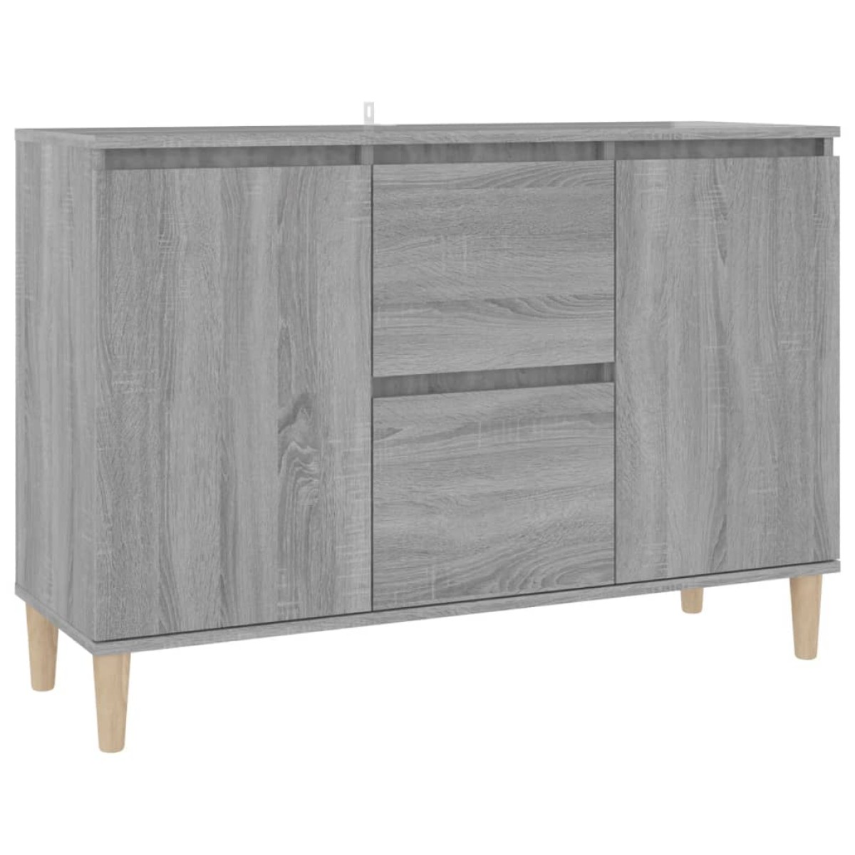 vidaXL Μπουφές Γκρι Sonoma 103,5x35x70 εκ. από Επεξεργασμένο Ξύλο