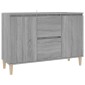 vidaXL Μπουφές Γκρι Sonoma 103,5x35x70 εκ. από Επεξεργασμένο Ξύλο