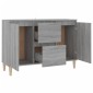vidaXL Μπουφές Γκρι Sonoma 103,5x35x70 εκ. από Επεξεργασμένο Ξύλο