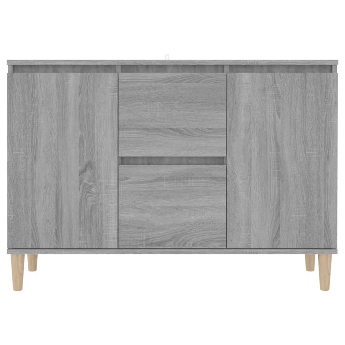 vidaXL Μπουφές Γκρι Sonoma 103,5x35x70 εκ. από Επεξεργασμένο Ξύλο