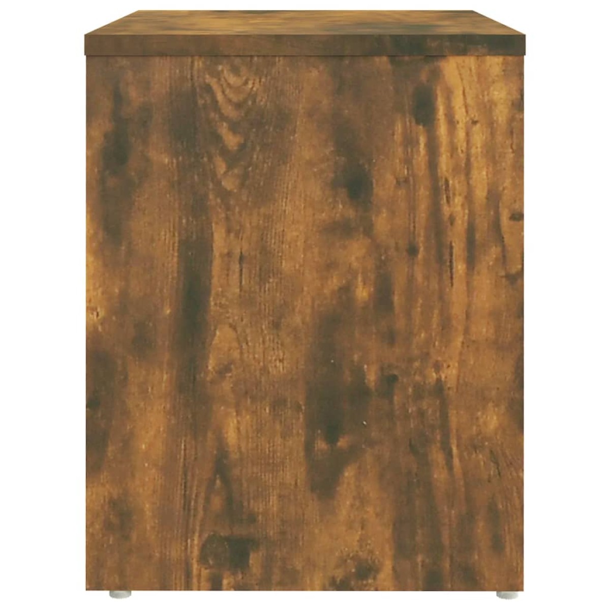 vidaXL Κομοδίνο Καπνιστή Δρυς 40x30x40 εκ. από Επεξεργασμένο Ξύλο
