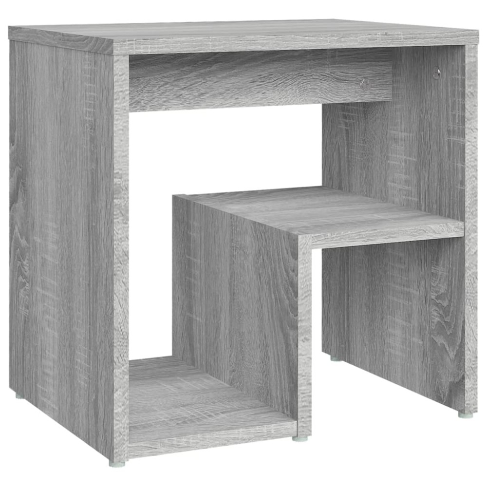 vidaXL Κομοδίνο Γκρι Sonoma 40 x 30 x 40 εκ. από Επεξεργασμένο Ξύλο