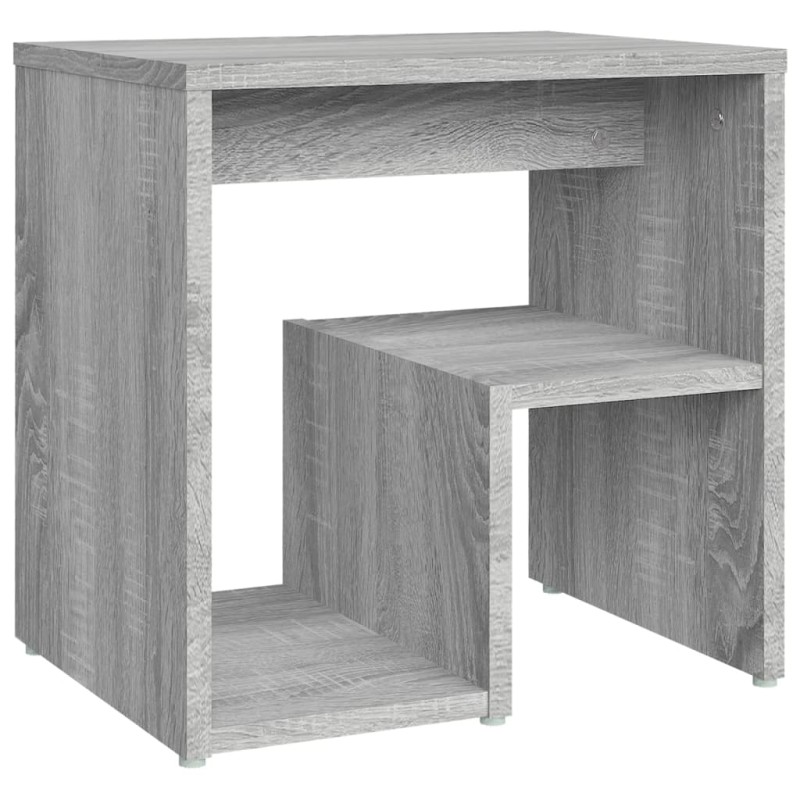 vidaXL Κομοδίνο Γκρι Sonoma 40 x 30 x 40 εκ. από Επεξεργασμένο Ξύλο