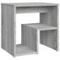 vidaXL Κομοδίνο Γκρι Sonoma 40 x 30 x 40 εκ. από Επεξεργασμένο Ξύλο