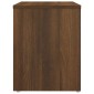 vidaXL Κομοδίνα 2 τεμ. Καφέ Δρυς 40x30x40 εκ. από Επεξεργασμένο Ξύλο