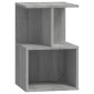 vidaXL Κομοδίνο Γκρι Sonoma 35 x 35 x 55 εκ. από Επεξεργασμένο Ξύλο