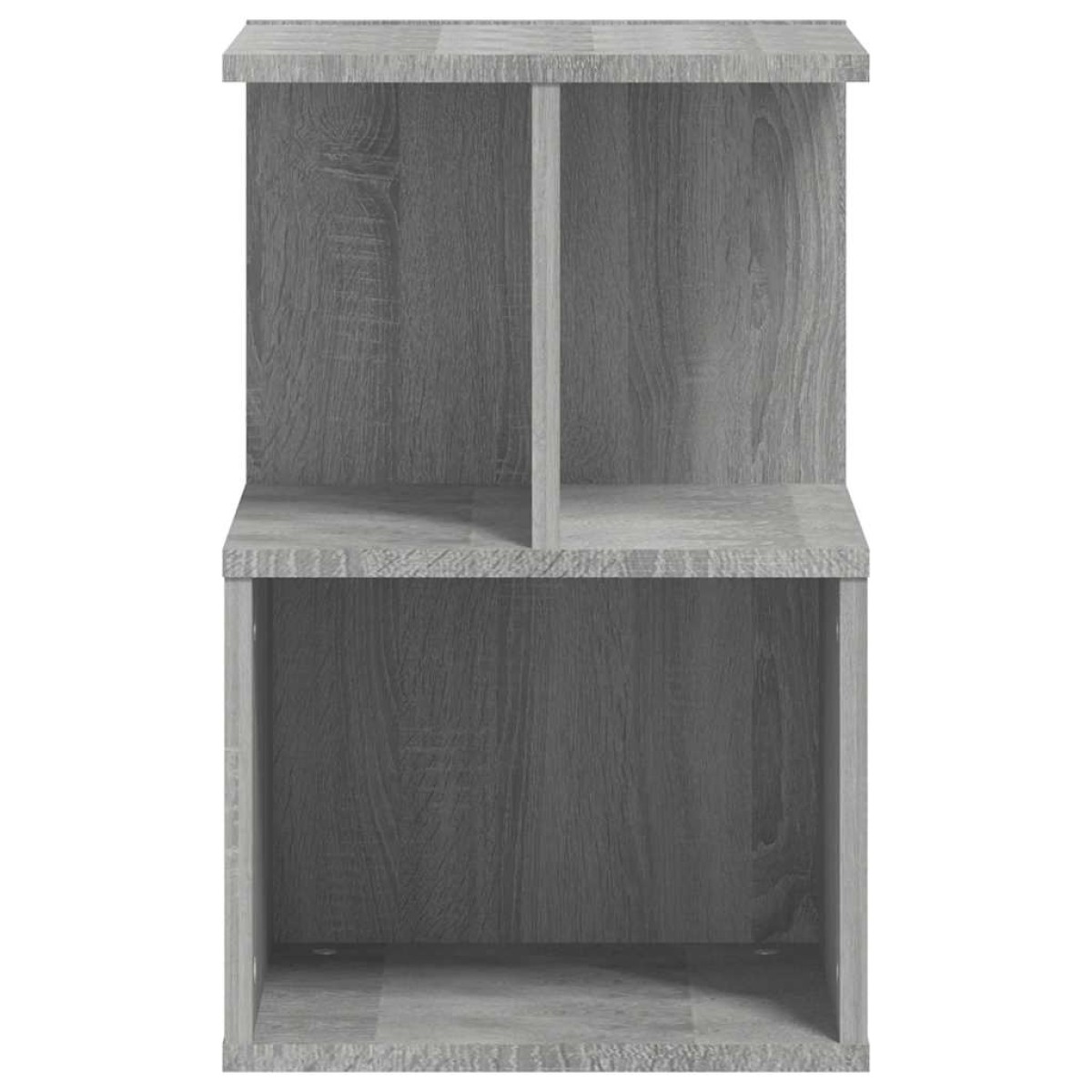 vidaXL Κομοδίνα 2 Τεμ. Γκρι Sonoma 35x35x55 εκ. από Επεξεργασμένο Ξύλο