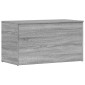 vidaXL Μπαούλο Αποθήκευσης Γκρι Sonoma 84x42x46 εκ. Επεξεργασμένο Ξύλο