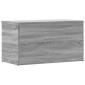 vidaXL Μπαούλο Αποθήκευσης Γκρι Sonoma 84x42x46 εκ. Επεξεργασμένο Ξύλο