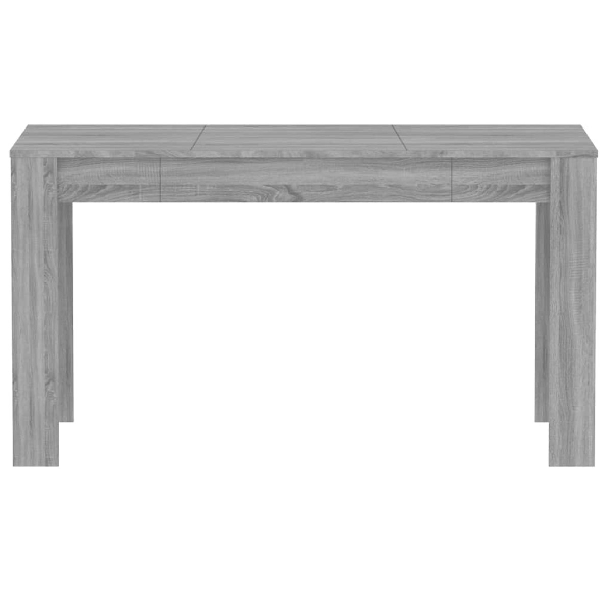 vidaXL Τραπεζαρία Γκρι Sonoma 140 x 74,5 x 76 εκ. Επεξεργασμένο Ξύλο