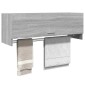 vidaXL Ντουλάπα Γκρι Sonoma 100x32,5x35 εκ. από Επεξεργασμένο Ξύλο
