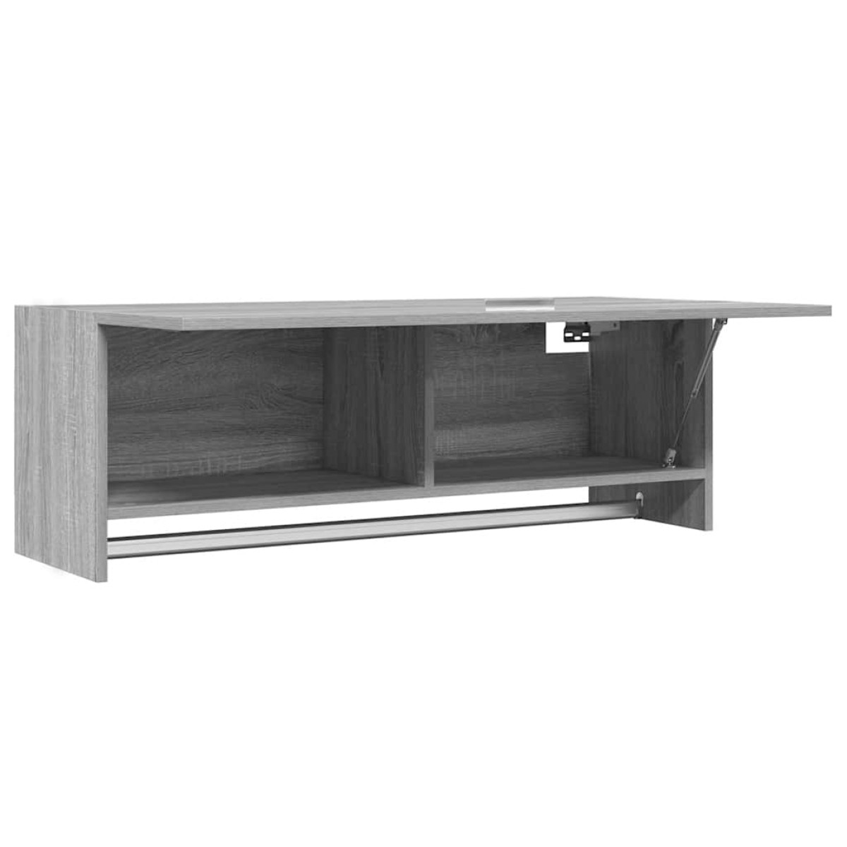 vidaXL Ντουλάπα Γκρι Sonoma 100x32,5x35 εκ. από Επεξεργασμένο Ξύλο