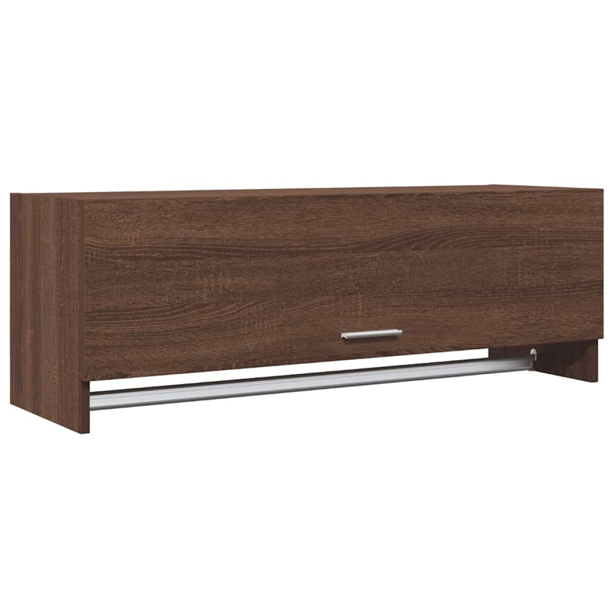 vidaXL Ντουλάπα Καφέ Δρυς 100 x 32,5 x 35 εκ. από Επεξεργασμένο Ξύλο