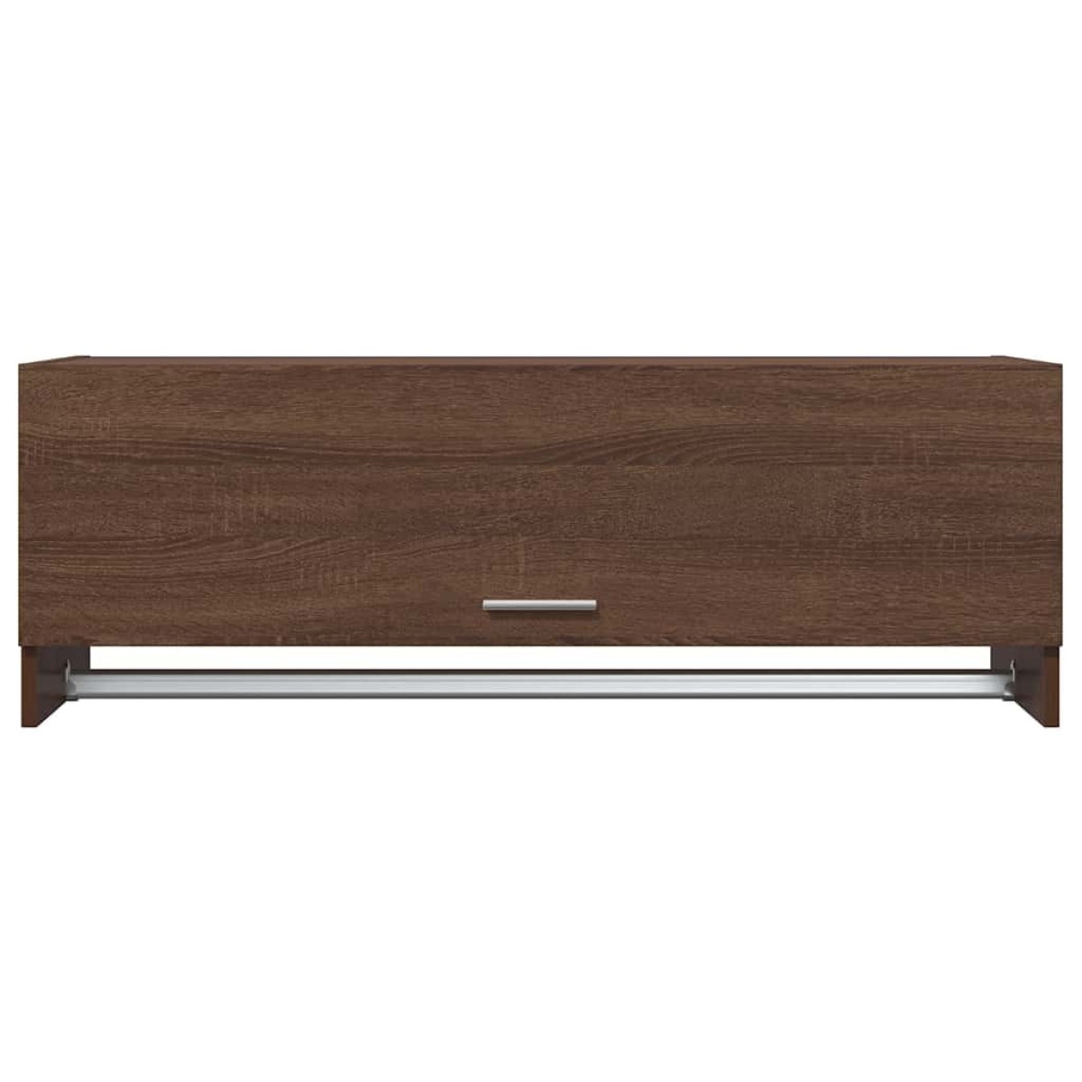 vidaXL Ντουλάπα Καφέ Δρυς 100 x 32,5 x 35 εκ. από Επεξεργασμένο Ξύλο
