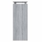 vidaXL Τραπέζι Κονσόλα Γκρι Sonoma 80 x 30 x 80 εκ. Επεξεργασμένο Ξύλο