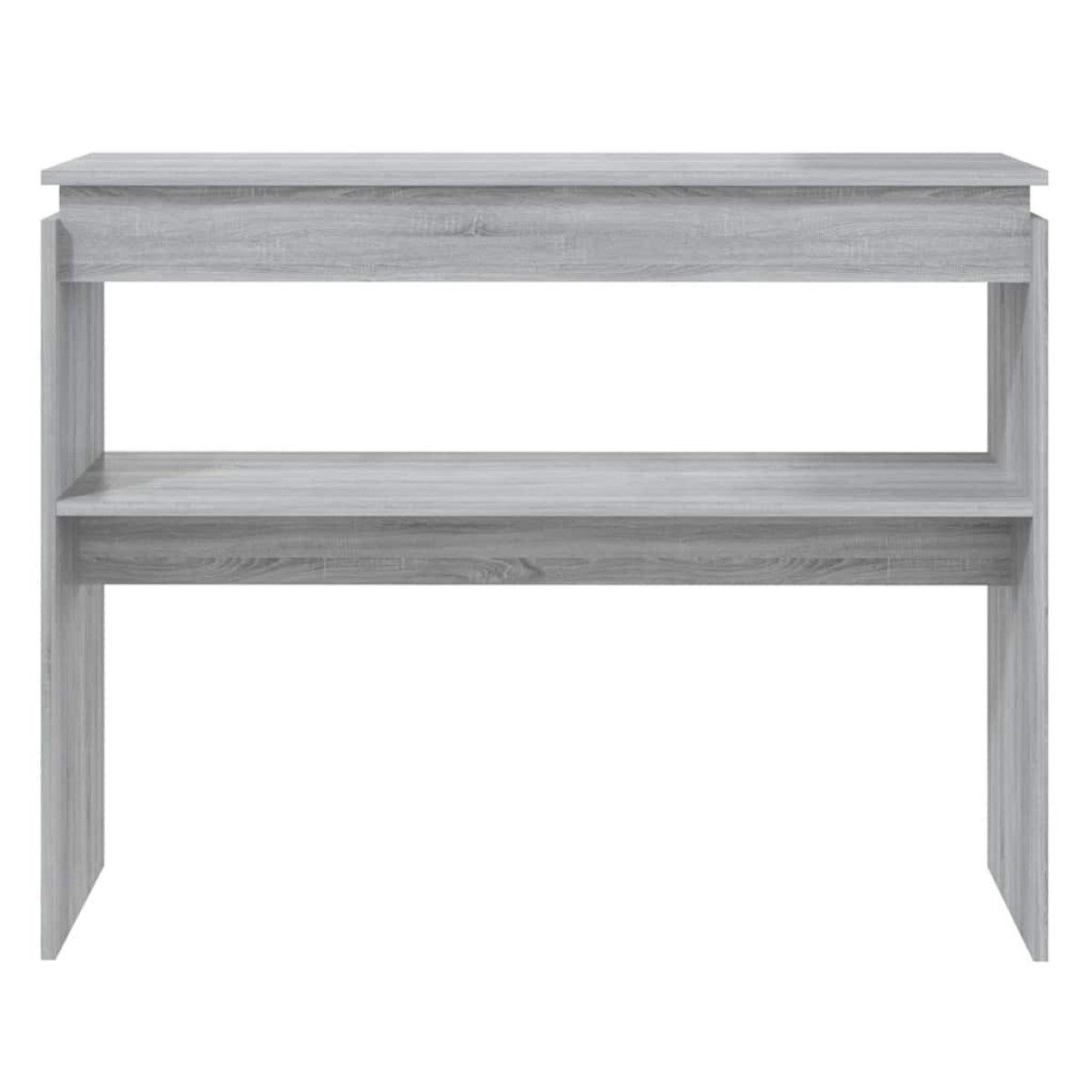 vidaXL Τραπέζι Κονσόλα Γκρι Sonoma 102x30x80 εκ. Επεξεργασμένο Ξύλο