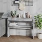 vidaXL Τραπέζι Κονσόλα Γκρι Sonoma 102x30x80 εκ. Επεξεργασμένο Ξύλο