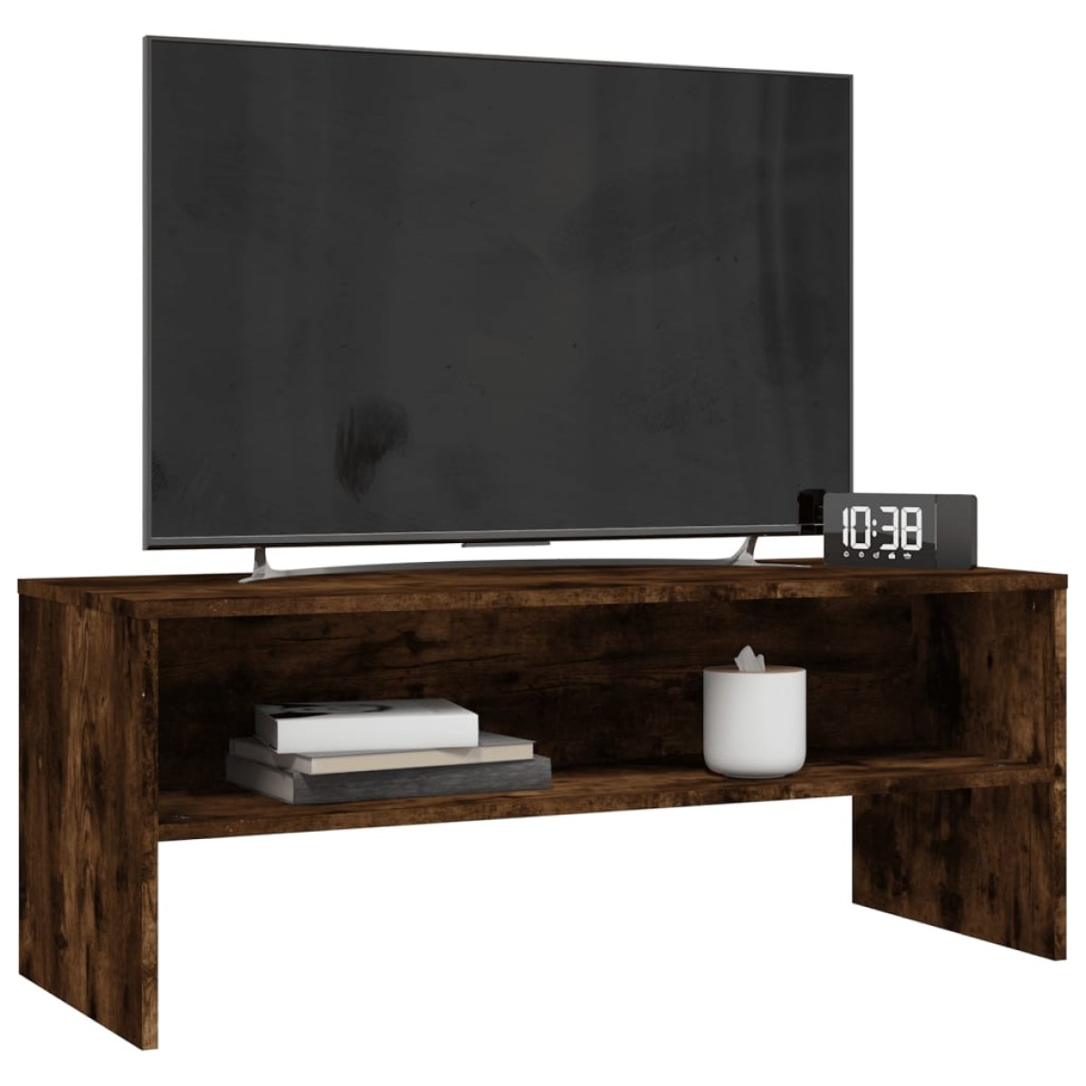 vidaXL Έπιπλο Τηλεόρασης Καπνιστή Δρυς 100 x 40 x 40 εκ. Επεξ. Ξύλο