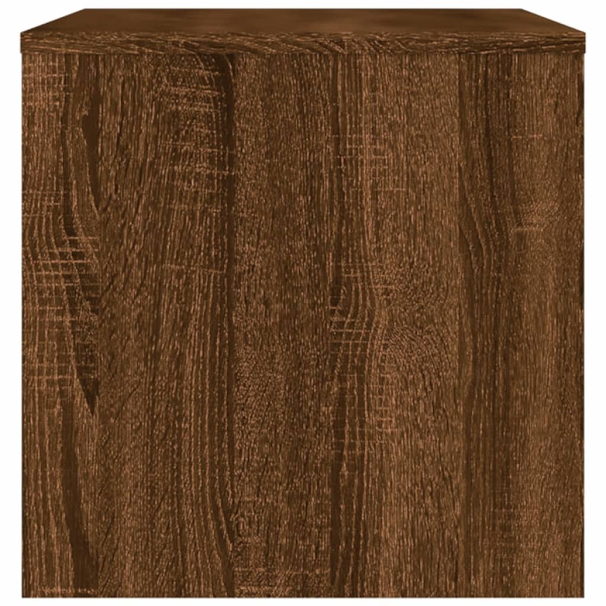 vidaXL Έπιπλο Τηλεόρασης Καφέ Δρυς 80x40x40 εκ. Επεξεργασμένο Ξύλο