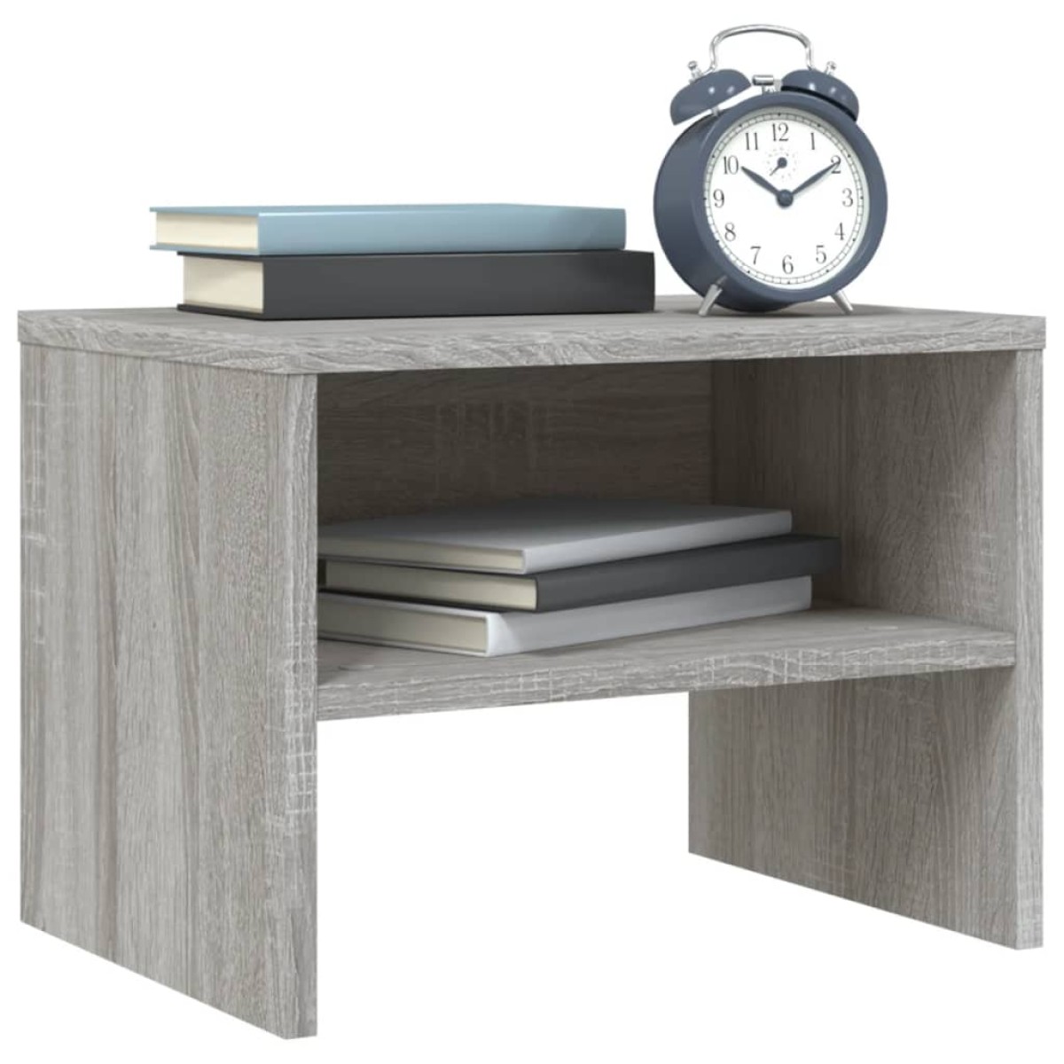 vidaXL Κομοδίνα 2 Τεμ. Γκρι Sonoma 40x30x30 εκ. από Επεξεργασμένο Ξύλο