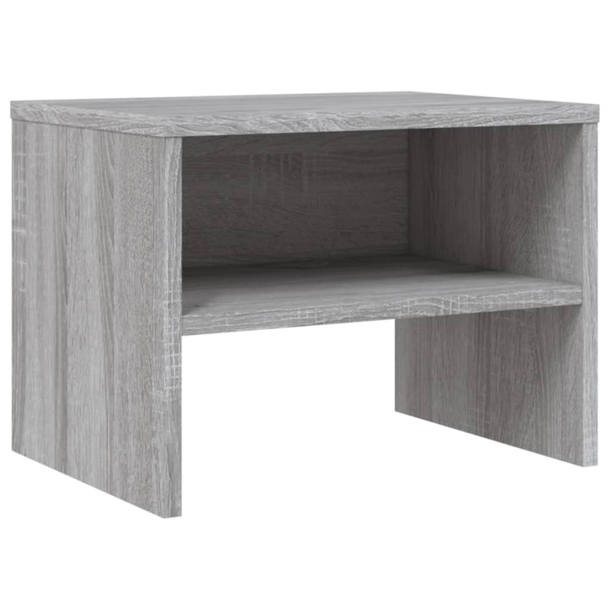 vidaXL Κομοδίνα 2 Τεμ. Γκρι Sonoma 40x30x30 εκ. από Επεξεργασμένο Ξύλο