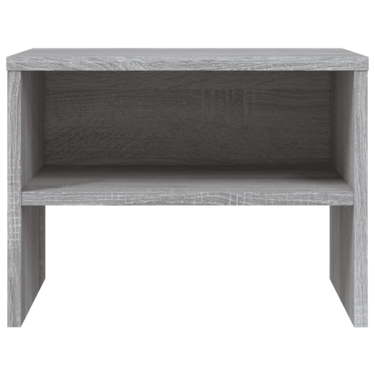 vidaXL Κομοδίνα 2 Τεμ. Γκρι Sonoma 40x30x30 εκ. από Επεξεργασμένο Ξύλο
