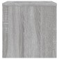 vidaXL Κομοδίνα 2 Τεμ. Γκρι Sonoma 40x30x30 εκ. από Επεξεργασμένο Ξύλο