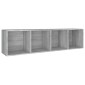 vidaXL Βιβλιοθήκη/Έπιπλο Τηλεόρασης Γκρι Sonoma 36x30x143εκ Επεξ. Ξύλο