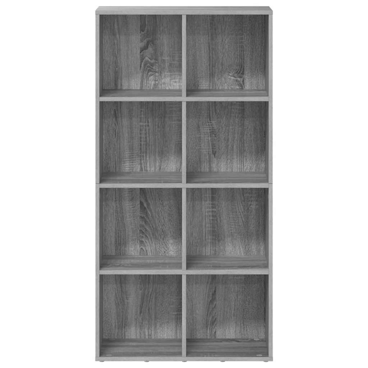 vidaXL Βιβλιοθήκη/Βοηθητικό Ντουλάπι Γκρι sonoma 66x30x130εκ Επεξ Ξύλο