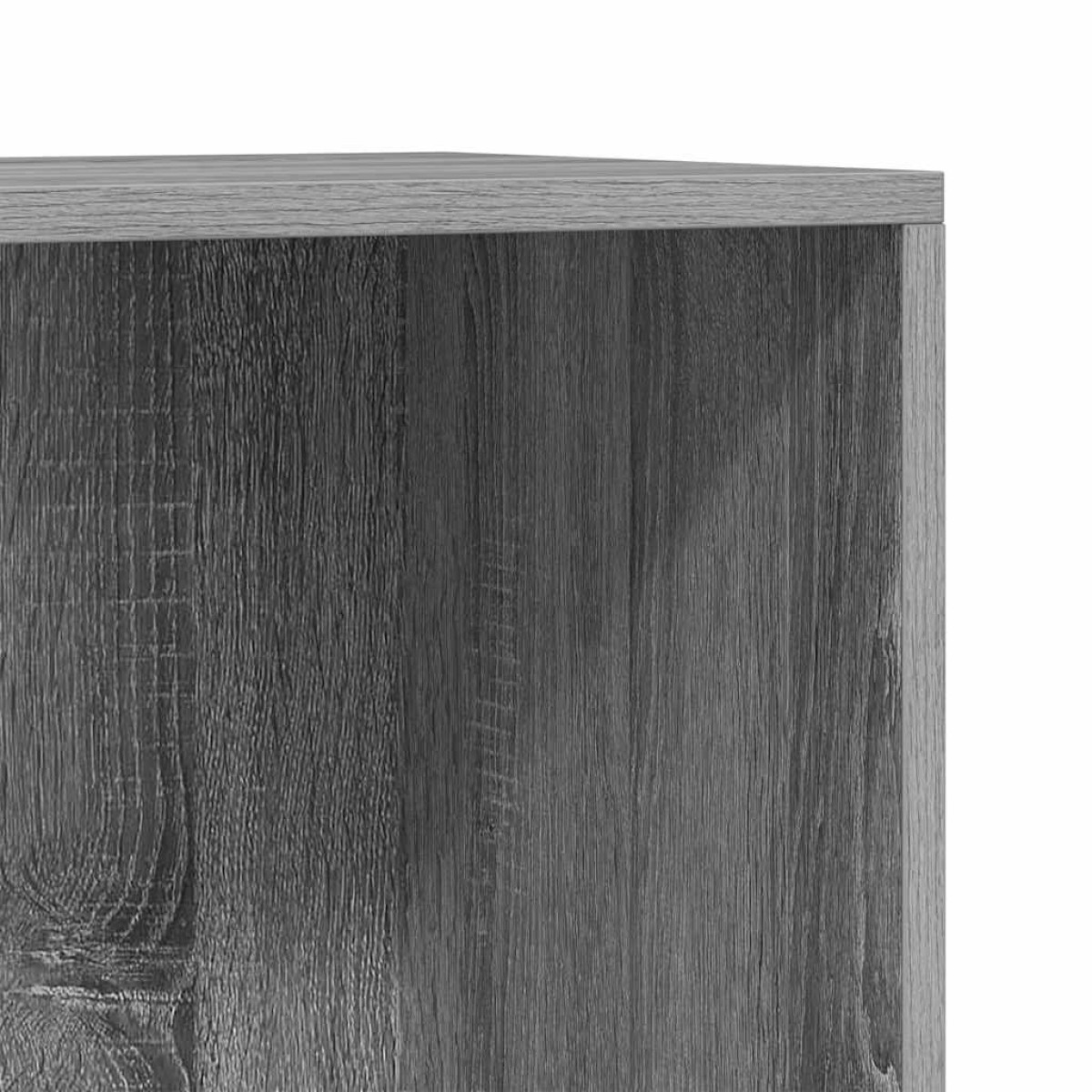 vidaXL Βιβλιοθήκη/Βοηθητικό Ντουλάπι Γκρι sonoma 66x30x130εκ Επεξ Ξύλο