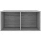 vidaXL Έπιπλο Δίσκων Βινυλίου Γκρι Sonoma 71x34x36 εκ. Επεξεργ. Ξύλο