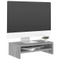 vidaXL Βάση Οθόνης Γκρι Sonoma 42 x 24 x 13 εκ. από Επεξεργασμένο Ξύλο