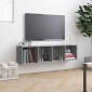 vidaXL Βιβλιοθήκη/Έπιπλο Τηλεόρασης Γκρι sonoma 143x30x36εκ Επεξ. Ξύλο