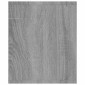 vidaXL Βιβλιοθήκη/Έπιπλο Τηλεόρασης Γκρι sonoma 143x30x36εκ Επεξ. Ξύλο