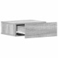 vidaXL Κομοδίνο Κρεμαστό Γκρι Sonoma 40x30x15 εκ. Επεξεργασμένο Ξύλο