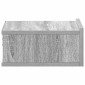 vidaXL Κομοδίνο Κρεμαστό Γκρι Sonoma 40x30x15 εκ. Επεξεργασμένο Ξύλο