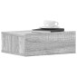 vidaXL Κομοδίνα Κρεμαστά 2 τεμ. Γκρι Sonoma 40x30x15εκ. Επεξεργ. Ξύλο