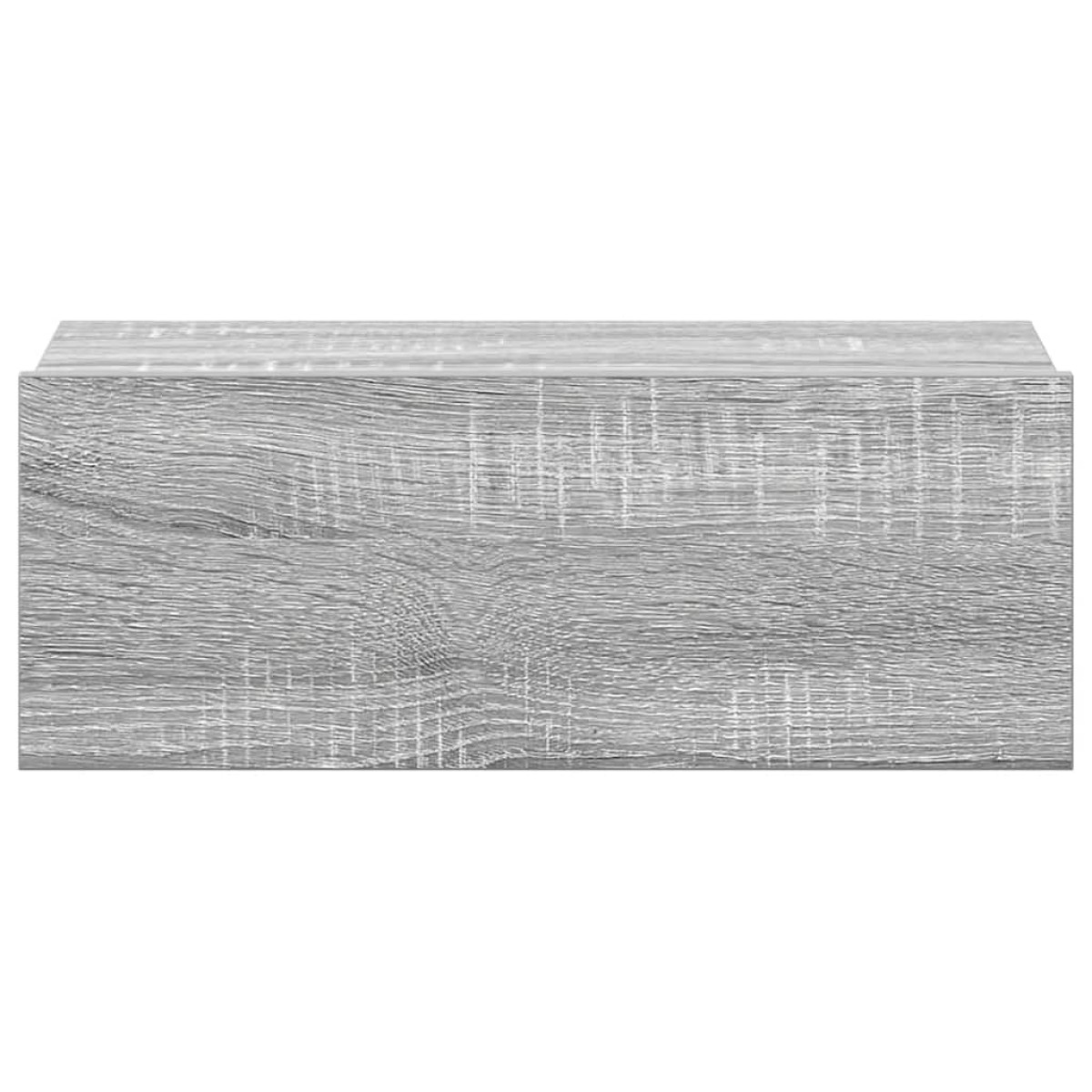 vidaXL Κομοδίνα Κρεμαστά 2 τεμ. Γκρι Sonoma 40x30x15εκ. Επεξεργ. Ξύλο