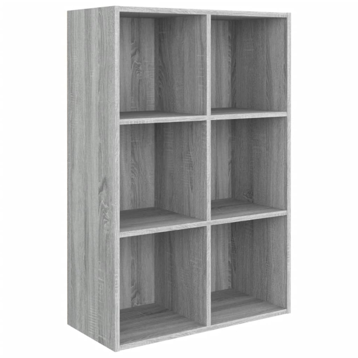 vidaXL Βιβλιοθήκη/Βοηθητικό Ντουλάπι Γκρι sonoma 66x30x98εκ. Επεξ Ξύλο