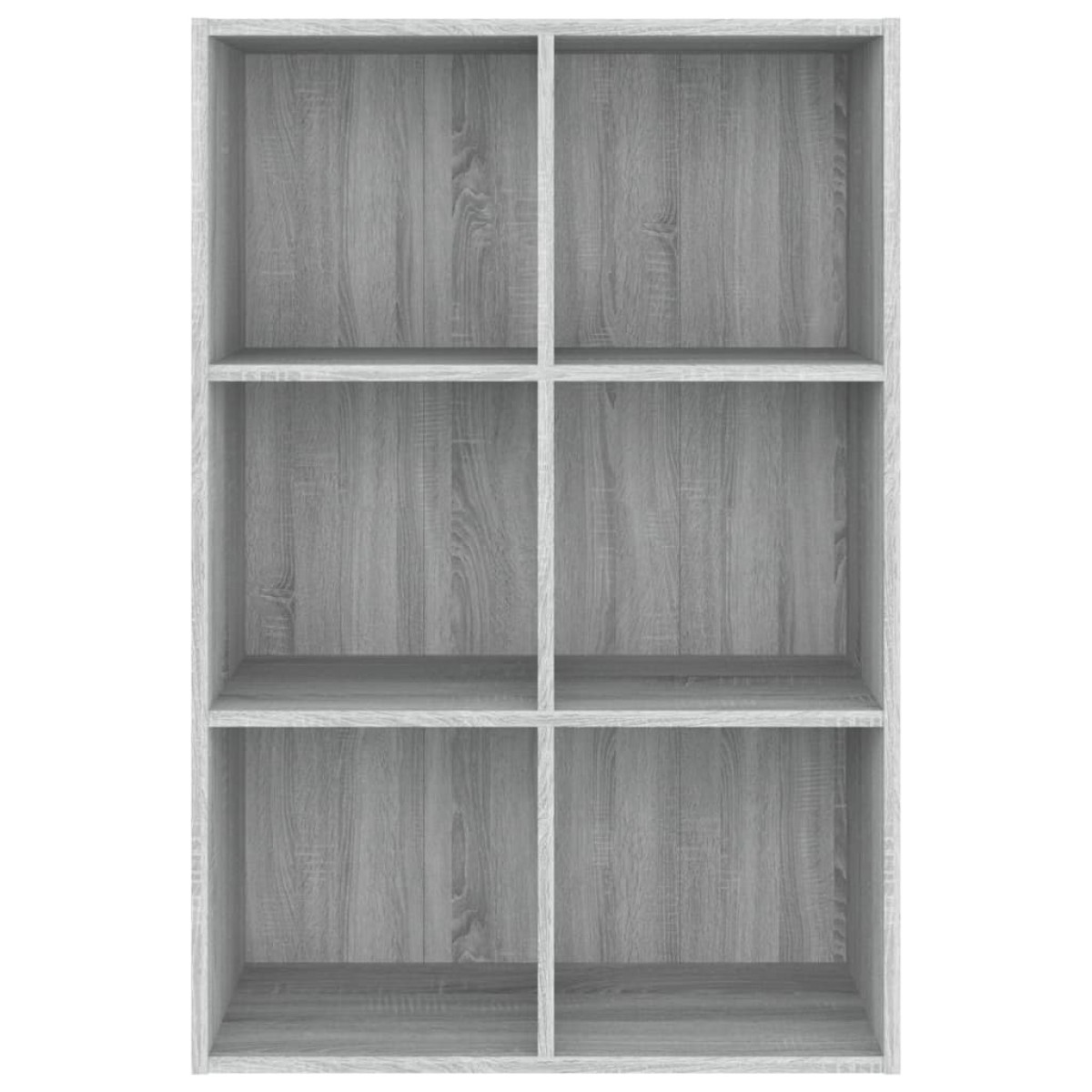 vidaXL Βιβλιοθήκη/Βοηθητικό Ντουλάπι Γκρι sonoma 66x30x98εκ. Επεξ Ξύλο