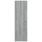 vidaXL Βιβλιοθήκη/Βοηθητικό Ντουλάπι Γκρι sonoma 66x30x98εκ. Επεξ Ξύλο
