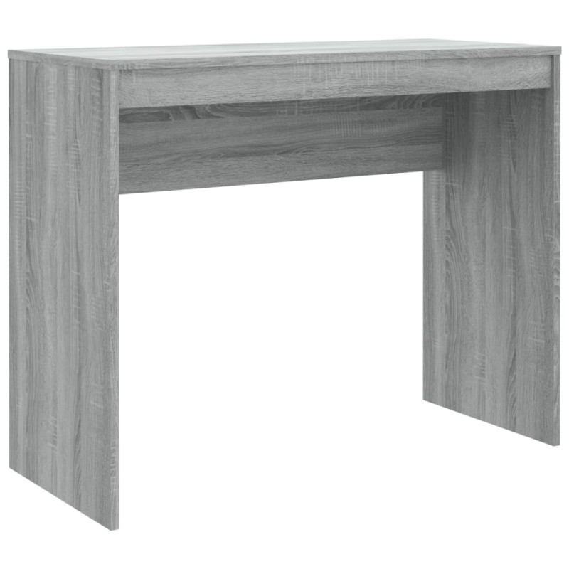 vidaXL Γραφείο Γκρι Sonoma 90 x 40 x 72 εκ. από Επεξεργασμένο Ξύλο