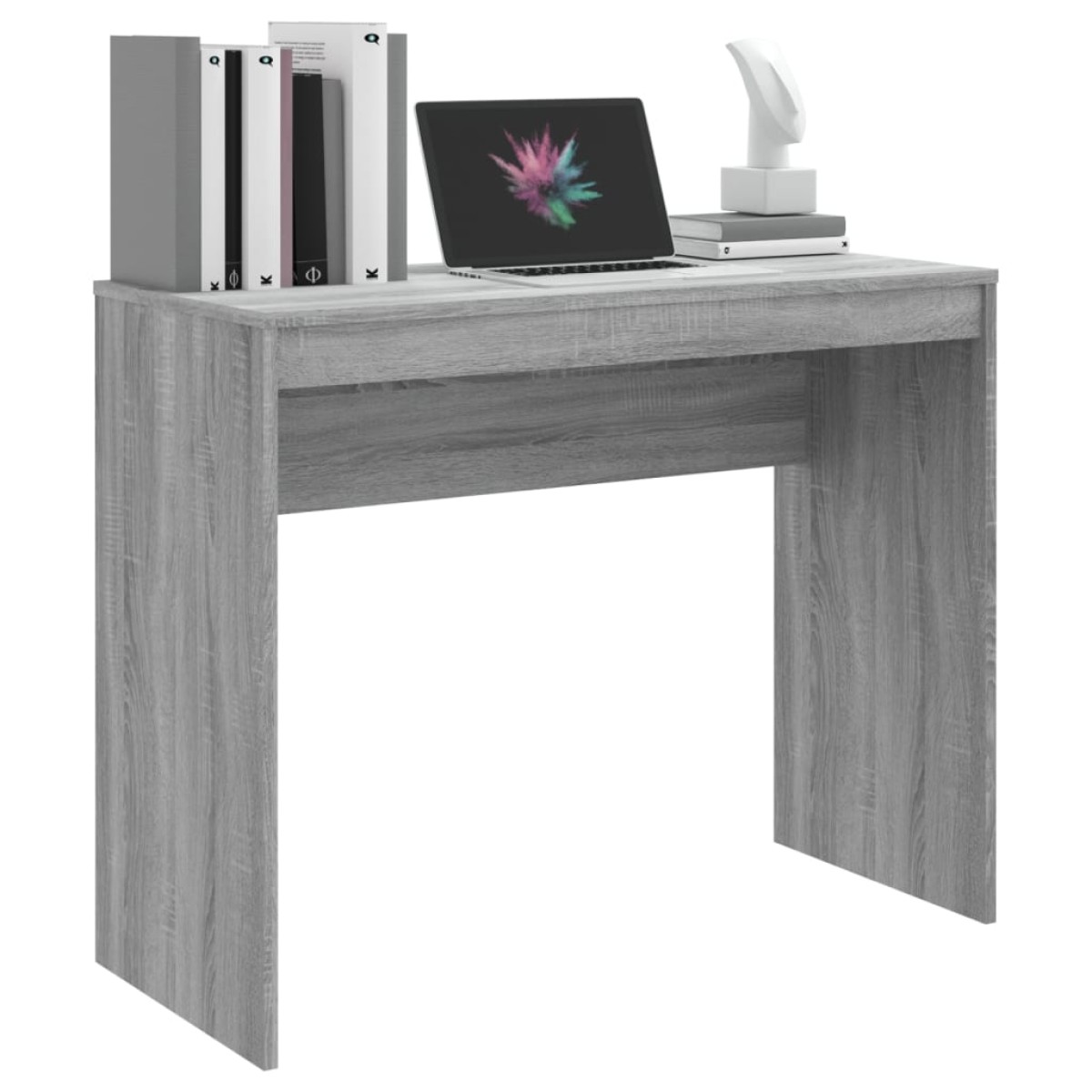 vidaXL Γραφείο Γκρι Sonoma 90 x 40 x 72 εκ. από Επεξεργασμένο Ξύλο