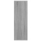 vidaXL Παπουτσοθήκη Γκρι Sonoma 54x34x100,5 εκ. από Επεξεργασμένο Ξύλο