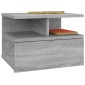 vidaXL Κομοδίνο Κρεμαστό Γκρι Sonoma 40x31x27 εκ. Επεξεργασμένο Ξύλο